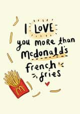 love mcdonalds Anniversary Card 44672 created by Rachel Suzanne