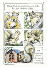 hard remember Just because Card 47732 created by Margaret Turton