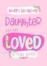 daughter loved Birthday Card 18830 created by Little Cat Creates