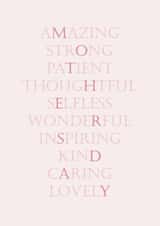 amazing strong Mothers Day Card 21190 created by Craig Amy Design