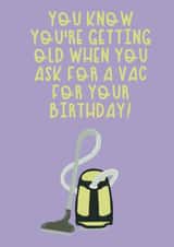 Clean Vac Birthday Card 13634 created by Laura Did That