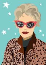 50 50th Birthday Card 18848 created by Sara Fortune