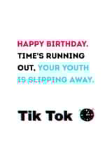 TikTok Birthday Card created by Sassy Sarah