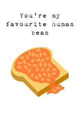 beans toast Card 47819 created by Ellie Thomson