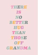 grandma hug Mothers Day Card 37392 created by Poppy Lane