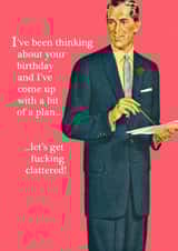 drinking drink Birthday Card 12926 created by Pink wink