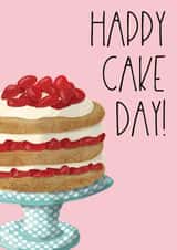 Cake Day Birthday Card created by Silky Rose Design