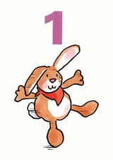 one 1 Birthday Card 8043 created by Paul Dowling