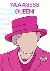 queen mothers day Card 47807 created by TheDizzyPrintMaker