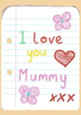from the kids i love you Mothers Day Card 47924 created by Daisy Mae Designs