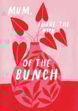 pick of the bunch flowers Mothers Day Card 47093 created by Jessica Smith Illustration 