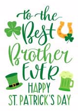 best brother Saint Patricks Day Card 7648 created by Ness Nordberg