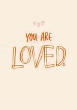 hearts you are loved Valentines Day Card 13359 created by Sophia Sky