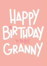 best granny grandmother Birthday Card 21774 created by Yasmin Atherton