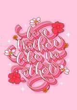 Floral Calligraphy Mother's Day Card created by Dottie's Paper Co.