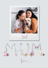 Personalised Mothers Day Photo Card created by Love Lila Photography - polaroid instant film Mothers Day Personalised Photo Card 8393