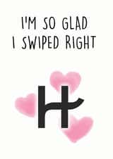 hinge Dating Apps Valentines Day Card 18327 created by CARDBIZZ