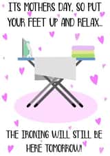 funny chores Mothers Day Card 15588 created by Gee Designs