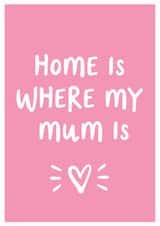 heart home Mothers Day Card 41030 created by Scribulous