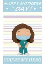 LoveYourNHS nurse Mothers Day Card 35323 created by onethirtysix_am