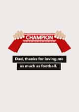 champion glory Birthday Card 44943 created by Kwirk Cards