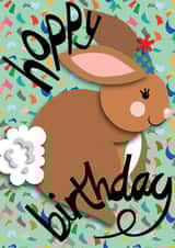hoppy pun Birthday Card 17143 created by jesskate