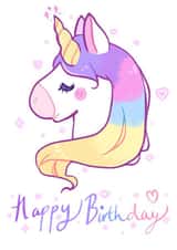 Unicorn created by Little Linas Cards