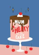 mum love Mothers Day Card 15528 created by Blackcat and Bumble