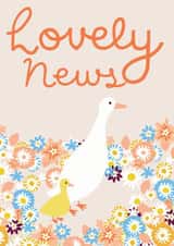 lovely news New Baby Card 21367 created by Francesca Iannaccone