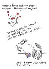 when first Anniversary Card 13530 created by Christopher Shirley