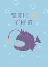 light of my life fish Anniversary Card 21820 created by Todd Baker-Flanagan