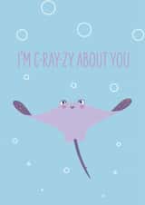 crazy sting Anniversary Card 21821 created by Todd Baker-Flanagan