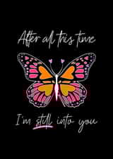 Butterfly paramore Anniversary Card 48038 created by Sew Last Summer