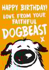 from the dog dog Birthday Card 12210 created by Pierre Cochon Ltd