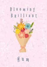 blooming brilliant Mothers Day Card 39026 created by Here's a card