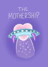 space alien Mothers Day Card 41868 created by Hannah Gabriel
