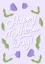 flower pretty Mothers Day Card 44074 created by Ruby Doodles