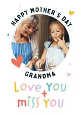 Personalised Mothers Day Photo Card created by Macie Dot Doodles - PC grandma Mothers Day Personalised Photo Card 4044