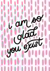 glad thankful Love & Friendship Card 19316 created by Ruby Doodles