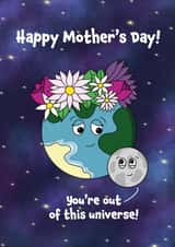 universe earth Mothers Day Card 16706 created by BeckiLamby