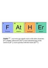 The Science of Fathers created by Bee Geeky Designs