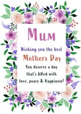 Pretty From the heart Mothers Day Card 44189 created by Ami Webster