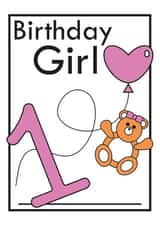 1 1st Birthday Card 21846 created by bybeka