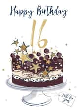 Happy Birthday 16 just for you created by Katie Phythian Design