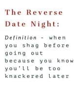 reverse date Valentines Day Card 46948 created by Lipstick & Moustaches