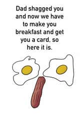 rude dick Mothers Day Card 48111 created by Liam Sketchy