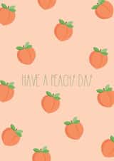 peach peachy Birthday Card 19012 created by LAYERS DESIGNS