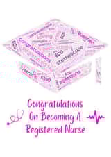 new nurse registered nurse Congratulations Card 21856 created by Emily Morgan