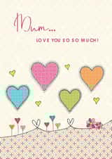 Love you so much mum mum cards Card 27367 created by Sabah Designs