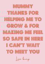 To mummy love bump created by Nicola Jo